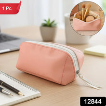 PU Leather Cosmetic & Pencil Pouch - (1 Pc) - justgrabit.in | Just Grab It