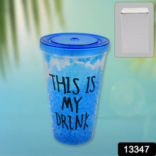 Reusable Tea Coffee Tumbler with Lid Double Wall (1 Pc / Mix Colour / Without Straw) - justgrabit.in | Just Grab It