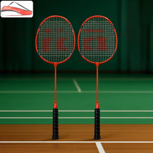 2 Pc Lightweight Kids Badminton Racket Set with Carry Bag - justgrabit.in | Just Grab It