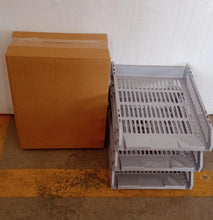 Multifunctional File Rack with Drawers: Desktop Storage for Office Supplies (4/3 Layers) - Justgrabit Inc.