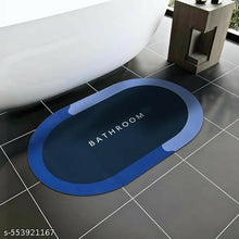 Anti slip Oval Mat, Super Absorbent Floor Mat, Bath Mat, Soft Carpet , bathmat - justgrabit.in | Just Grab It