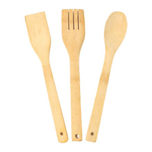 Eco - Friendly Bamboo Spatula Set with Holder (4 Pc) - justgrabit.in | Just Grab It