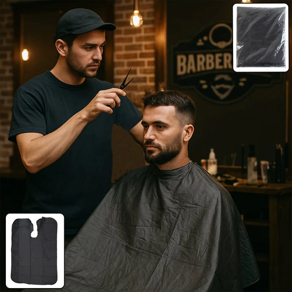 Professional Hair Cutting Cape for Salon & Home Use (1 Pc) - justgrabit.in | Just Grab It