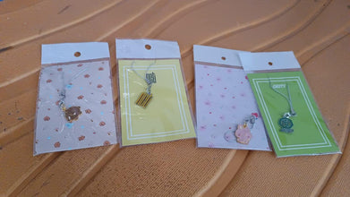 Cartoon Metal Mobile Straps and Keychains (1 Pc & mix Design) - Justgrabit Inc.