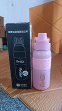 Stainless Steel Vacuum Insulated Water Bottle WIth Straw (550ml) - Justgrabit Inc.
