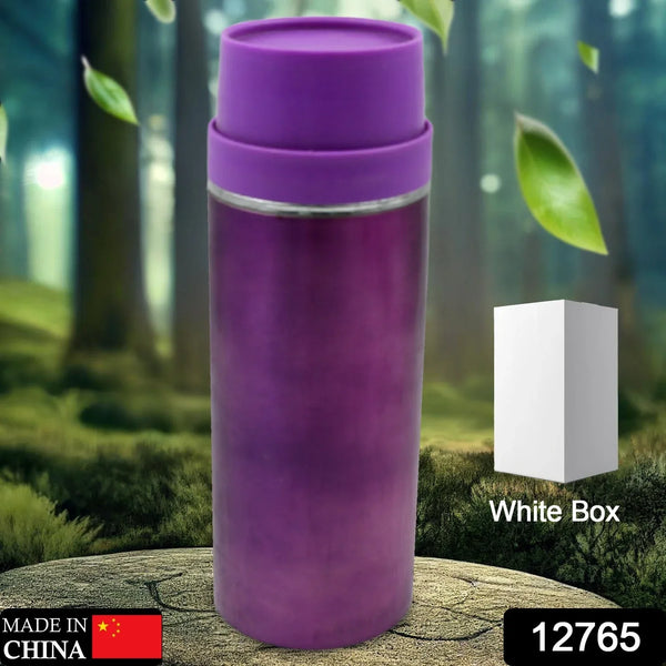 Stainless Steel Water Bottle Leak Proof, Rust Proof, Hot & Cold Drinks, Gym Sipper BPA Free Food Grade Quality, Steel fridge Bottle For office / Gym / School (500 ML Approx) - Justgrabit Inc.