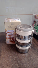 Ganesh Steko - 3 Triple Layer Stainless Steel Insulated Lunch Box Set - Justgrabit Inc.