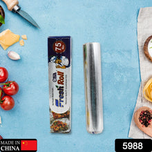 Premium Quality Aluminum Foil Roll Heavy Duty Non Stick Thick Aluminum Foil Sheet Baking Grilling Tool Width 295mm (1Pc) - justgrabit.in | Just Grab It