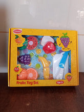 Realistic Sliceable Fruits Cutting Play Toy Set (7 Pcs Set) - justgrabit.in | Just Grab It