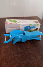 2 in 1 Veg & Fruit Multi Cutter with 5 Blades & Peeler (1 Pc / Multicolor) - justgrabit.in | Just Grab It