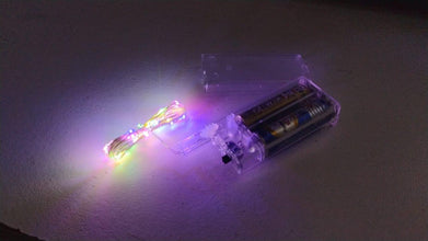 Multicolor 2AA Battery Powered, Copper Wire String Fairy Lights with 30 LEDs - Justgrabit Inc.