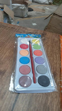 Painting Water Color Kit - 12 Shades and Paint Brush (13 Pcs) - Justgrabit Inc.