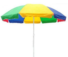 Sun Protection Water Proof Fabric Polyester Garden Umbrella for Beach, Lawn - justgrabit.in | Just Grab It