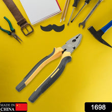 Wire Beading Featured Repair Tool Serrated reliable efficacy Jaws Combination Cutting Plier, Sturdy Steel Combination Plier for Home & Professional Use 1pc - Justgrabit Inc.