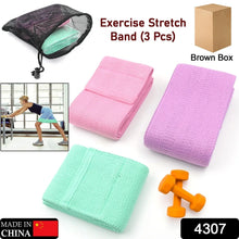 Hip Bands Booty Bands Wide Workout Bands, Resistance Exercise Bands for Legs and Butt, Resistance Loop Bands Anti Slip Circle Fitness Band Elastic Sports Bands Fitness Bands for Women Men Strength Training (3 Pcs Set) - Justgrabit Inc.
