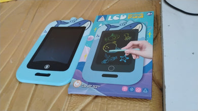 Kids Portable LCD Writing Tablet (1 Pc / Mix design) - justgrabit.in | Just Grab It