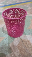 Pen Holder Office Desk Metal Mesh Pen Stand (1 Pc) - Justgrabit Inc.