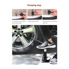 Mini Foot Pump Inflator For Bike and car - justgrabit.in | Just Grab It