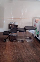 Plastic Air Tight Containers Storage (4 Pc Set With 4 Spoon) - Justgrabit Inc.