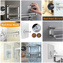 Adhesive Screw Wall Hook for Home & Office Hanging - Justgrabit Inc.