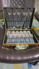 Kitchen Tableware / Flatware Sets Kitchen Forks Spoons with Gift Box (24 Pcs Set) - justgrabit.in | Just Grab It