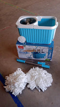 Apex Magic 360° Spin Mop Cleaning System with Stainless Steel Spinner - Justgrabit Inc.