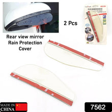 1 Pair Mirror Rain Protector Car Rearview Mirror Rain Blades Car Back Mirror Eyebrow Rain Cover Car Rearview Mirror Eyebrow Covers Flexible Protection Rainproof Decoration Accessories (2 Pcs set) - Justgrabit Inc.