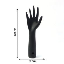 Elegant Black Hand - Shaped Jewelry Display Stand (1 Pc) - justgrabit.in | Just Grab It