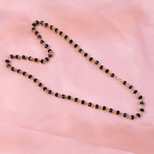 Traditional Black Beads Mangalsutra Style Necklace for Women (1 pc) - justgrabit.in | Just Grab It