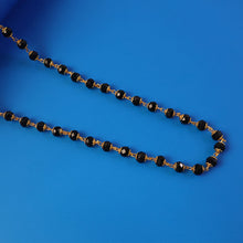 Traditional Black Beads Mangalsutra Style Necklace for Women (1 pc) - justgrabit.in | Just Grab It