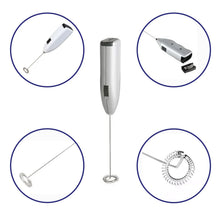 Electric Handheld Milk Wand Mixer Frother For Latte Coffee Hot Milk (Battery Not Included) - Justgrabit Inc.