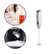 Electric Handheld Milk Wand Mixer Frother For Latte Coffee Hot Milk (Battery Not Included) - Justgrabit Inc.