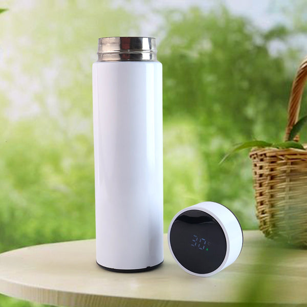 White Vacuum Insulated Water Bottle (1 Pc / 500ML) - justgrabit.in | Just Grab It