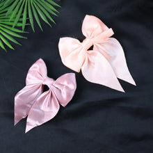 Premium Satin Bow Hair Clip Set for Girls and Women (10 Pc) - justgrabit.in | Just Grab It