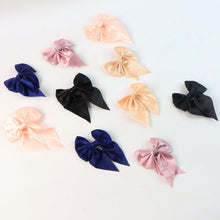 Premium Satin Bow Hair Clip Set for Girls and Women (10 Pc) - justgrabit.in | Just Grab It