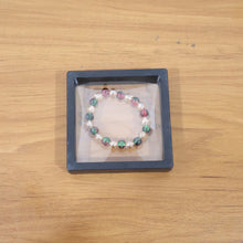 Multicolor Glossy Bead Stretch Bracelet (1 Pc) - justgrabit.in | Just Grab It