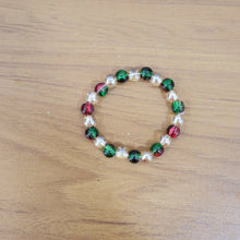 Multicolor Glossy Bead Stretch Bracelet (1 Pc) - justgrabit.in | Just Grab It