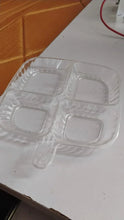 Plastic Kitchen Trays for Serving (4 Compartment / 1 Pc) - Justgrabit Inc.