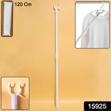 Premium Long Reach Clothes Hook Rod (120 cm, 1 Pc) - justgrabit.in | Just Grab It