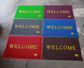 Welcome Door Mat for Home Entrance Outdoor Mat Anti Slip Heavy Duty and Waterproof | Easy to Clean for Entry For Bedroom, Living Room (23x15 Inch) - Justgrabit Inc.