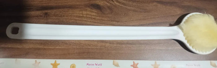 Body Back Scrubber Brush Long Handle (1 Pc / 40 CM) - justgrabit.in | Just Grab It