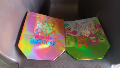 Birthday Gift Bag, Reusable Party Gift Bags (1 Pc / Mix Design) - Justgrabit Inc.