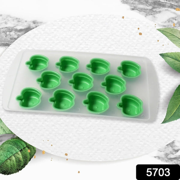 Silicone Mold Ice Cube Tray Creative Sweet Multi Type Ice Tray , Ice Cube Trays Multi Fruit Shape Ice Tray (1 Pc) - justgrabit.in | Just Grab It