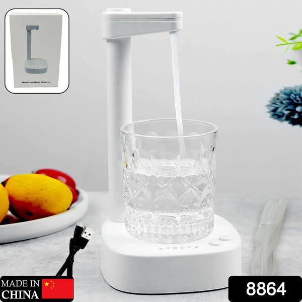 USB Charging Desktop Water Dispenser – Smart One Button Operation, Portable Water Pump for Home & Office - Justgrabit Inc.