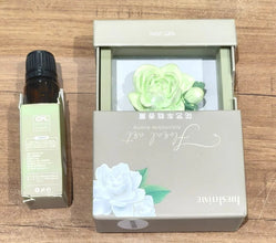 Elegant Rose Flower Car Air Freshener Clip for AC Vent with Perfume Bottle 10ML(1 Pc) - justgrabit.in | Just Grab It