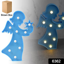 LED Angel Shape Night Light Desk Lamp (1 Pc / Battery Not Included) - justgrabit.in | Just Grab It