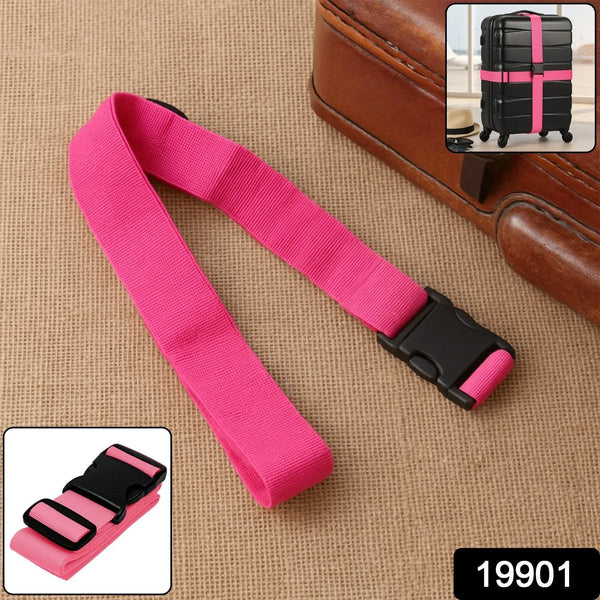Adjustable Cross Luggage Security Strap - (1 Pc) - justgrabit.in | Just Grab It