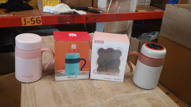 Stainless Steel Mug / Bottle Vacuum Insulated Cup with Handle & Small cup, Tumbler (550 ML) - Justgrabit Inc.