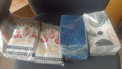 Multi - Color & Printed Disposable Food Wrapping Paper Set (20 Pc) - Justgrabit Inc.