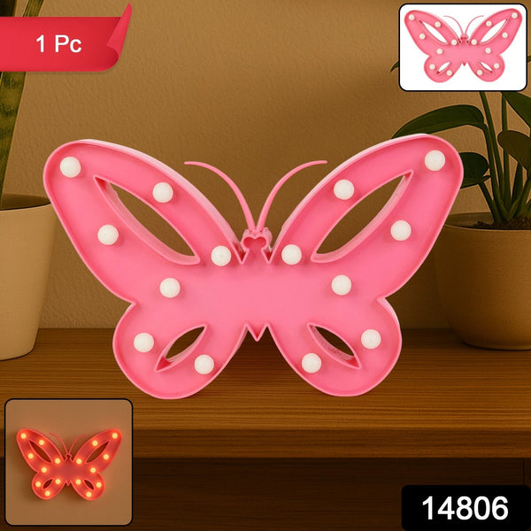 Butterfly Shape LED Decorative Night Light (1 Pc) - justgrabit.in | Just Grab It